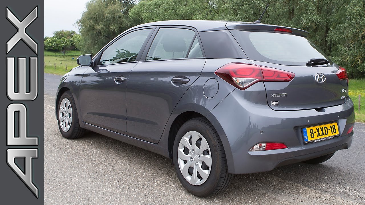 HYUNDAI i20 1.2i HP i-Motion blue - Review (English Subtitles) (2015)