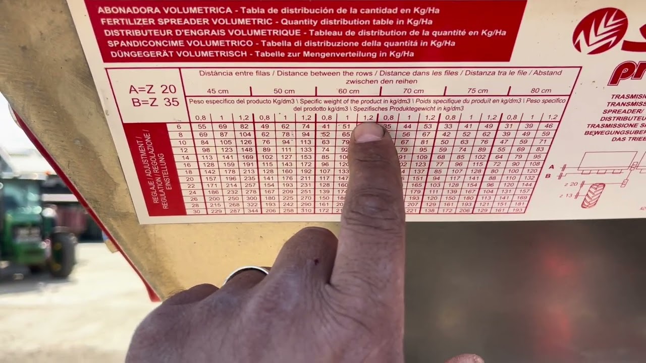 Cum fac distribuiția la semănătoare la fertilizare semănătoare Prosem #agricultura 