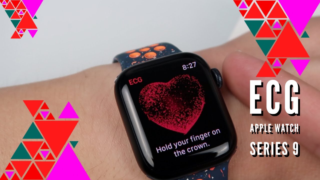 Как использовать функцию ЭКГ на Apple Watch Series 9