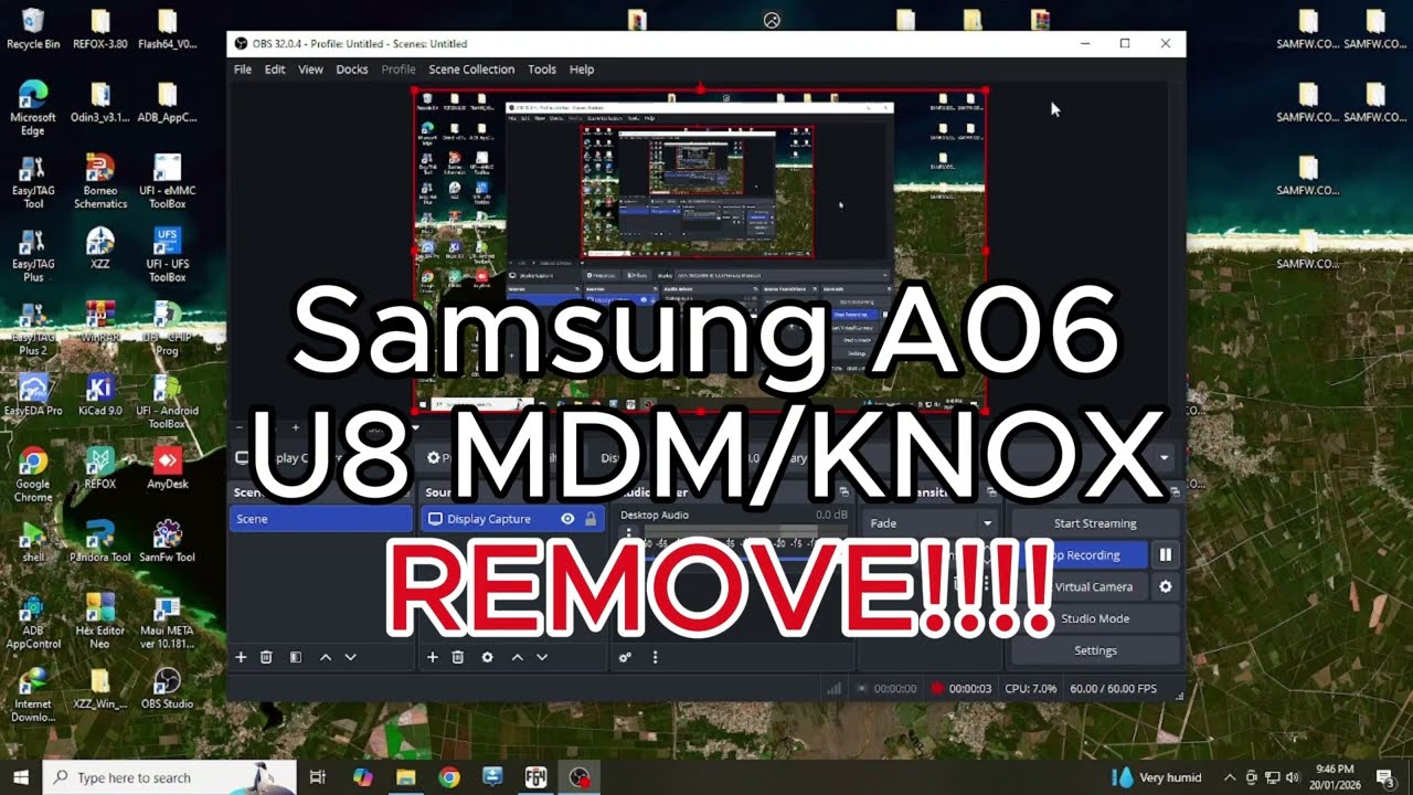 A06 U7 MDM/KNOX REMOVE