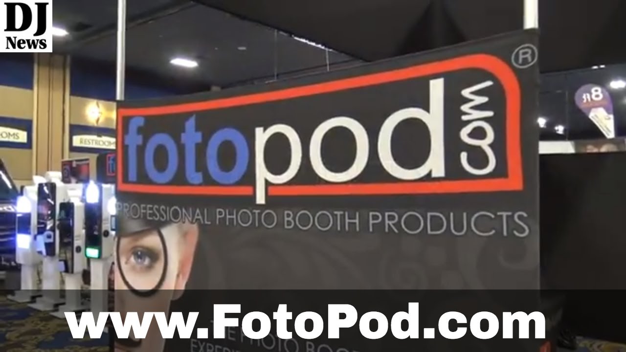 Walk Around Fotopod Photo Booth Expo Booth and Accessories | Disc Jockey News