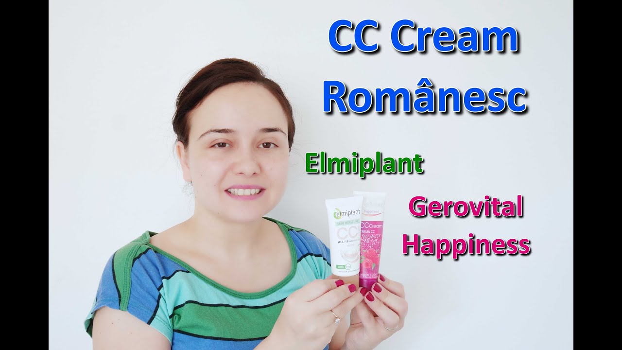 elmiplant CC Cream vs Gerovital CC Cream