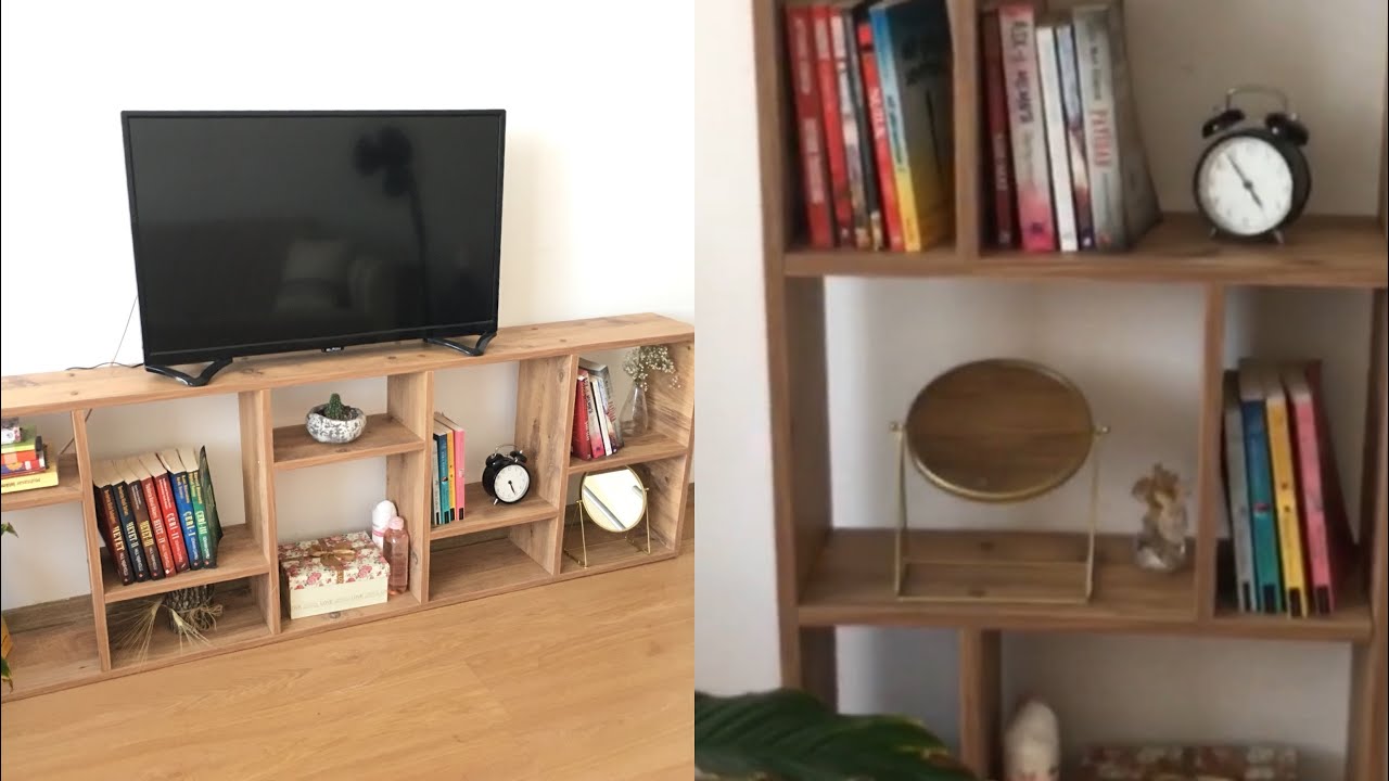 KİTAPLIK ALDIM ÜNİTE OLDU😳KİTAPLIK MI ? ÜNİTE Mİ? TARAFINI SEÇ💁‍♀️