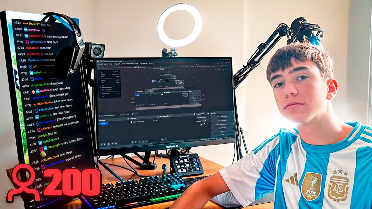 la VIDA de un STREAMER PEQUE&Ntilde;O