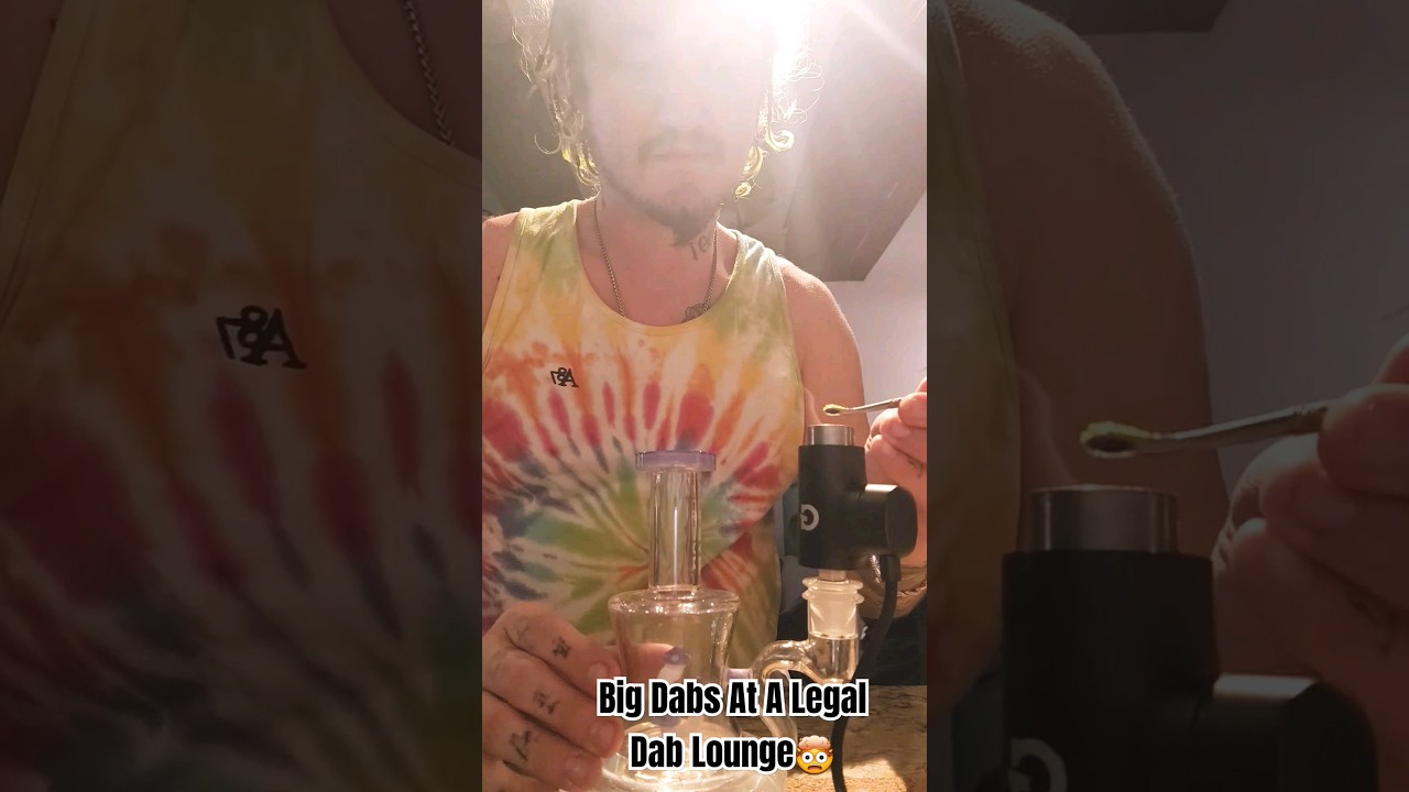 Doing Dabs At A Legal Dab Lounge #710 #weedlovers #420 #dabstagram #lounge #legalweed
