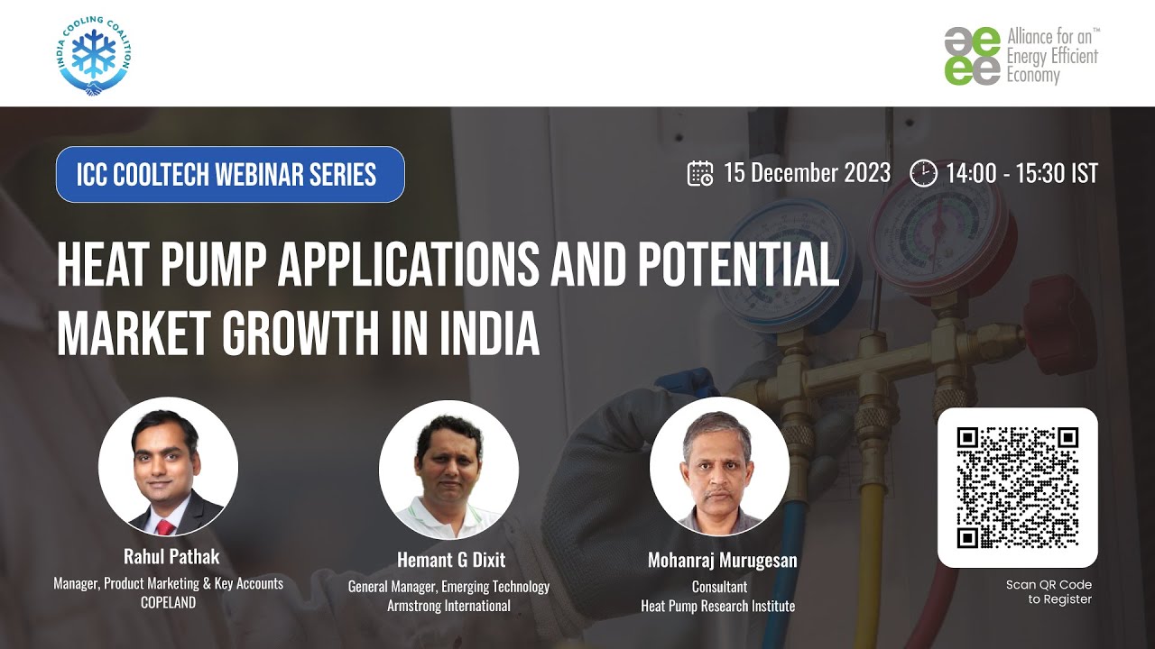 Heat Pump Applications and Potential Market Growth in India