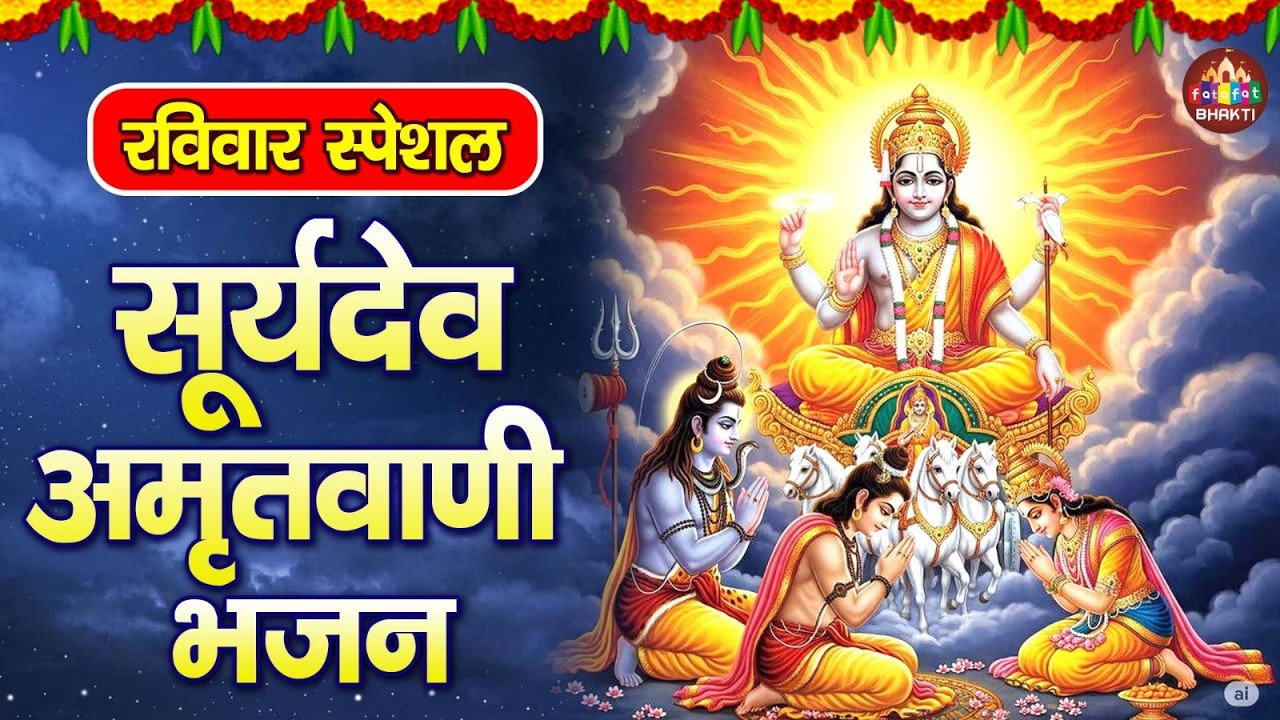 सूर्य नारायण अमृतवाणी | Surya Dev Bhajan | Sunday Special Bhajan | Full Surya Dev Amritwani  2026