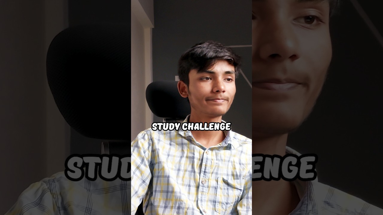 I tried 8 Hours Study Challenge as a JEE Aspirant #shorts #minivlog #study #short