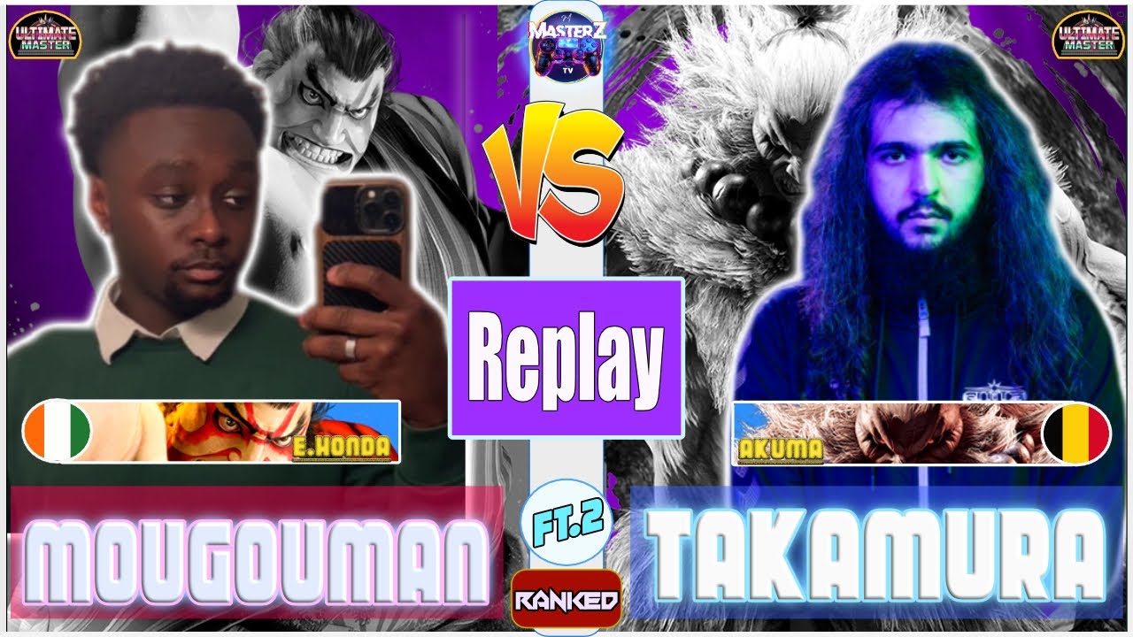 SF6 REPLAY 💥 MOUGOUMAN225 (e.honda) VS TAKAMURA (akuma) 💥 High level gameplay