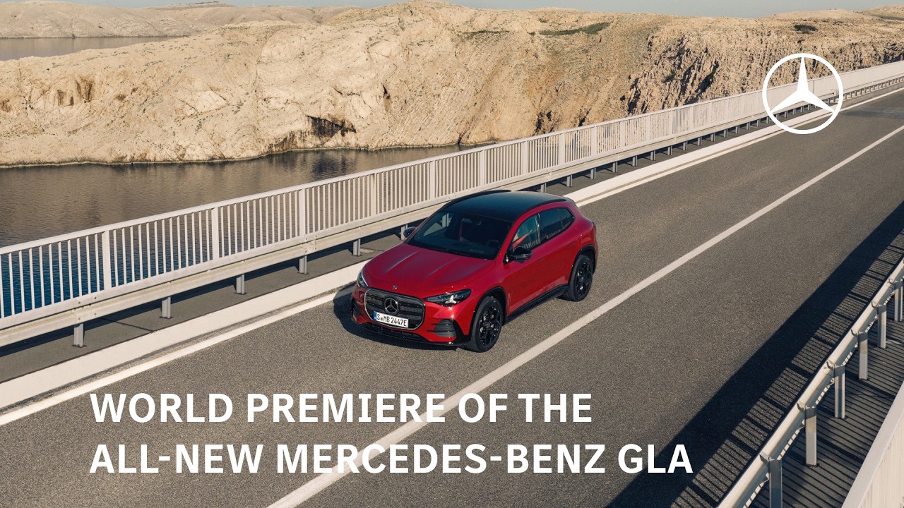 World premiere of the all-new Mercedes-Benz GLA