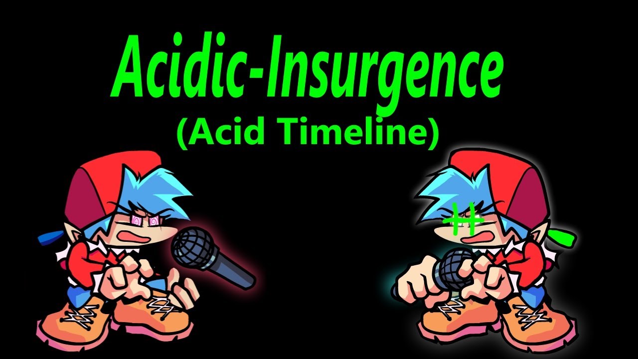 Fnf corruption reimagined Insurgence But Spirit bf VS Acidic Angelic Soul powered bf [ACID TIMELINE]