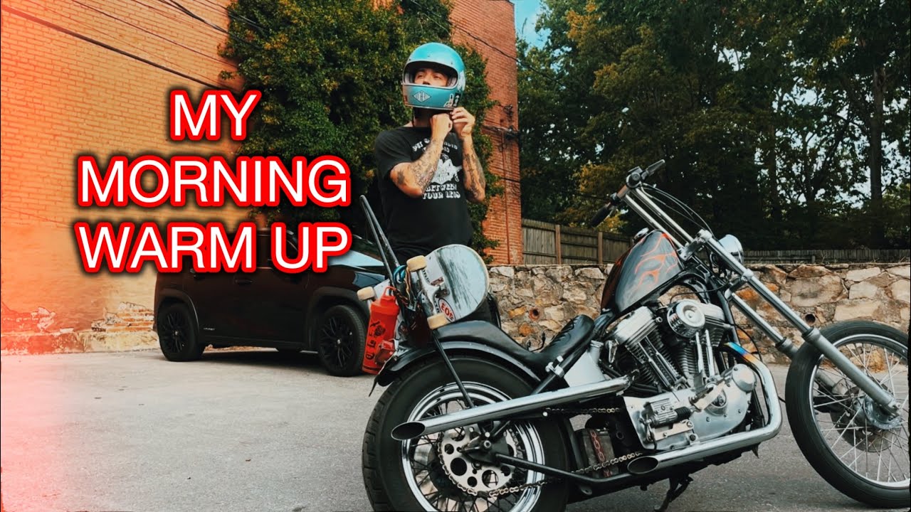 My first vlog! - the morning warm up!
