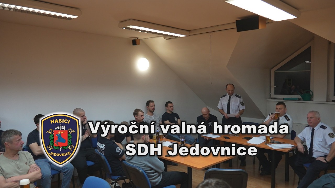 Výroční valná hromada SDH Jedovnice 2026