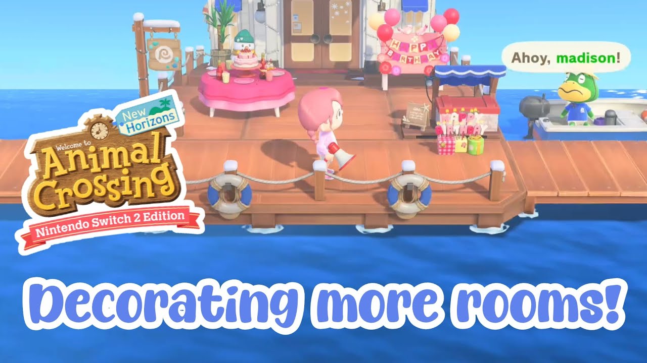 Decorating More Hotel Rooms in Animal Crossing New Horizons [Switch 2 Edition]
