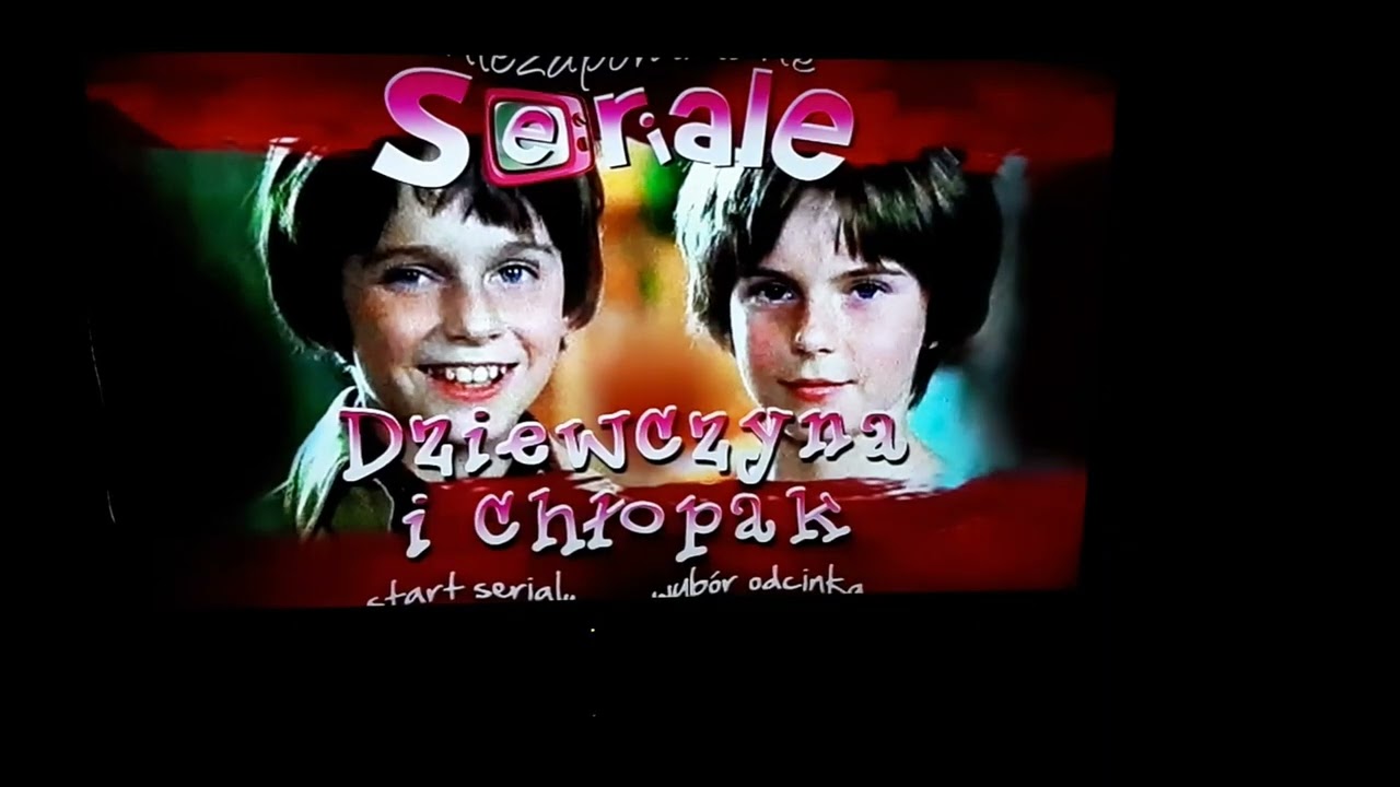Menu DVD (2009) ,,Dziewczyna i chłopak
