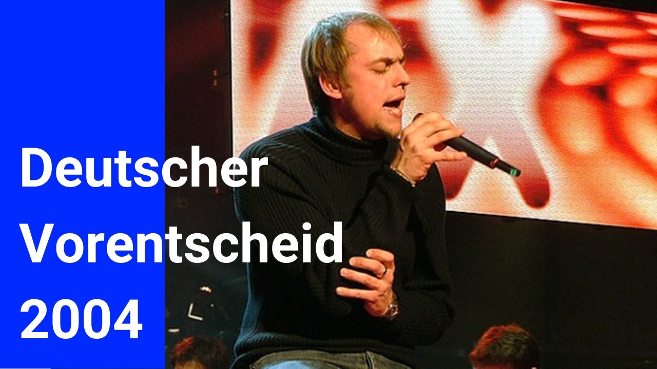 Max Mutzke - Can't Wait Until Tonight (2004) - Deutscher Vorentscheid - Eurovision Song Contest