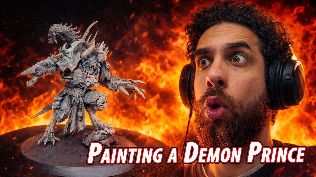 On peint un Prince Demon Night Lord - Warhammer 40K Chill&Peinture -