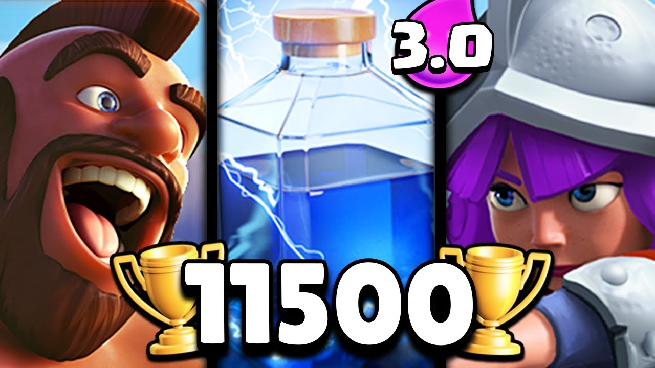 11500 COPPE... PROVO il DECK 3.0 DOMATORE FULMINE! ⚡ Clash Royale ITA