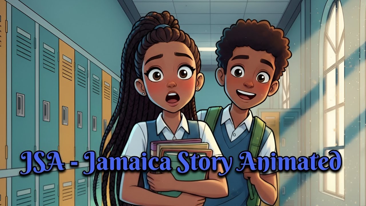 Fell in Love With the New Boy at School 💕 | JSA - Jamaica Story Animated 