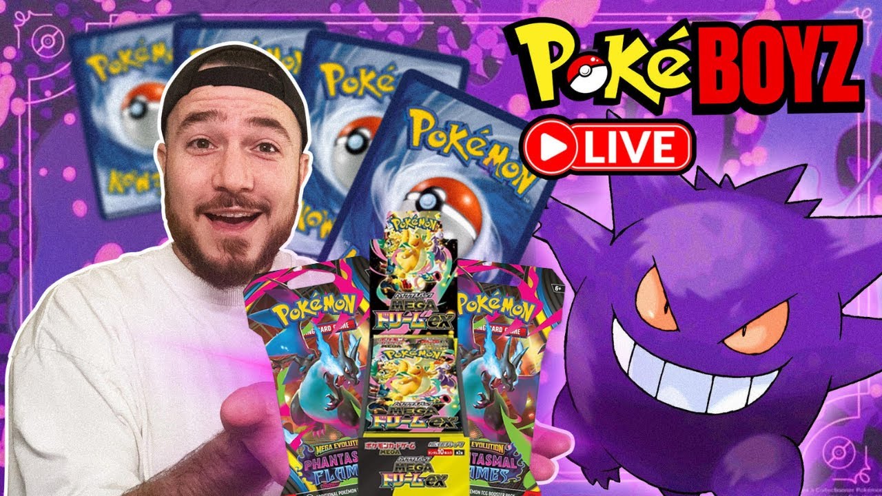 🔴 LIVE Rip N Ship | Get Your Pokemon Fix Here | Mega Phantasmal Restocked !shop