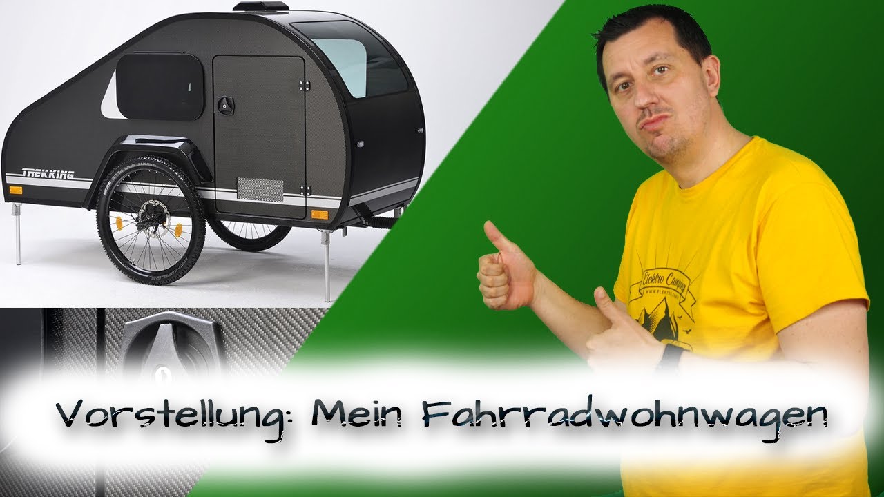 Vorstellung meines Fahrradwohnwagen von Mody-Plast