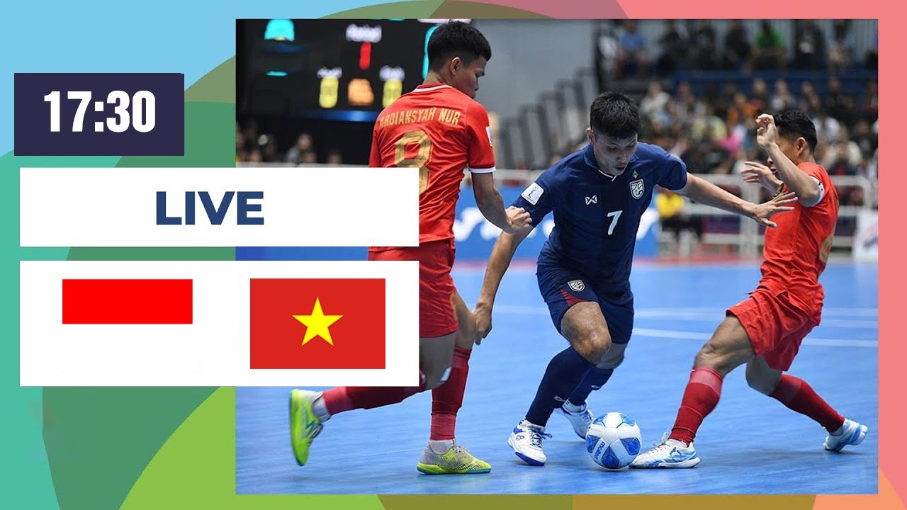 Futsal Việt Nam vs Futsal Indonesia | Rồng Vàng Thét Ra Lửa