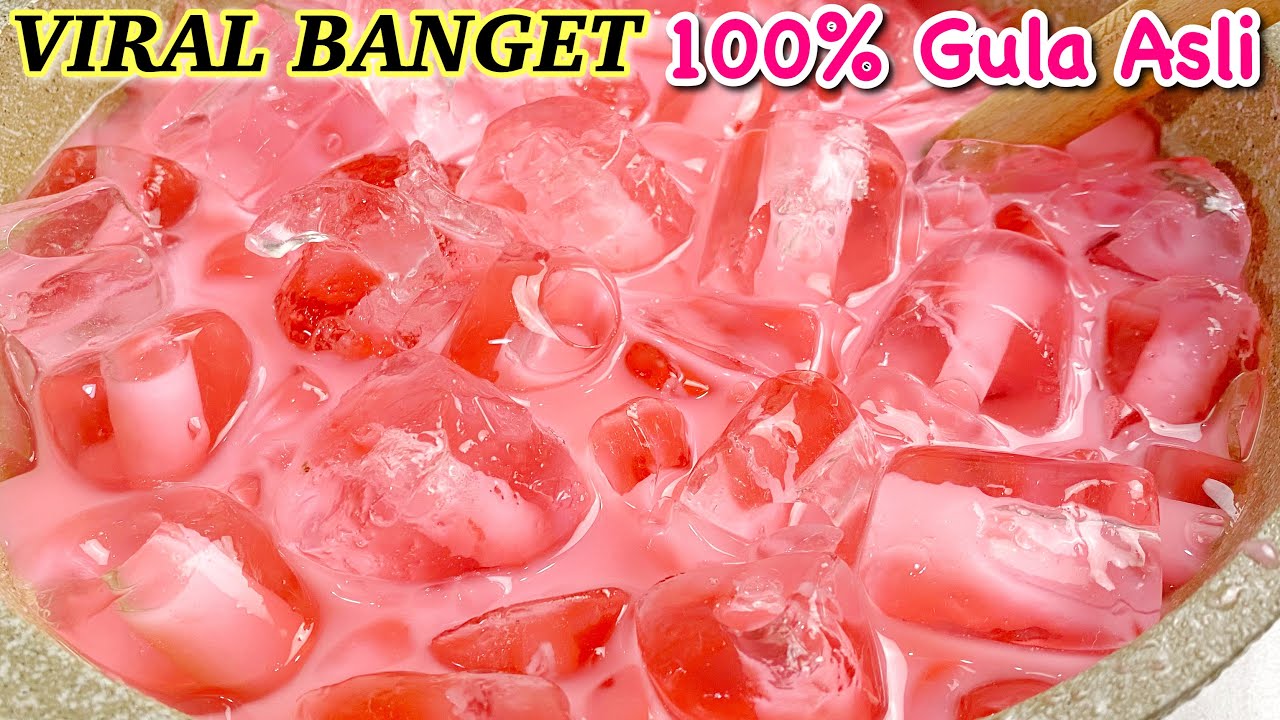 BONGKAR RESEP ES PERMEN KARET VIRAL DI SURABAYA RASANYA MIRIP BANGET