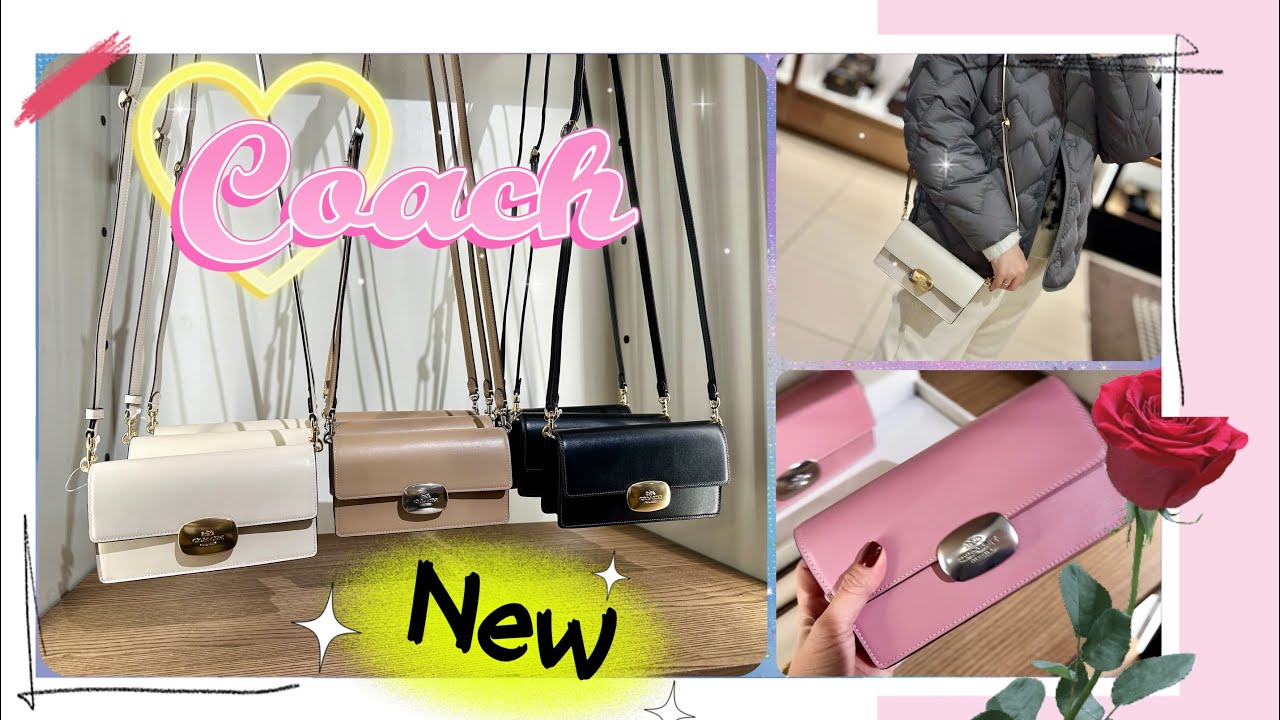 🆕Coach outlet bags Eliza Small Flap Crossbody