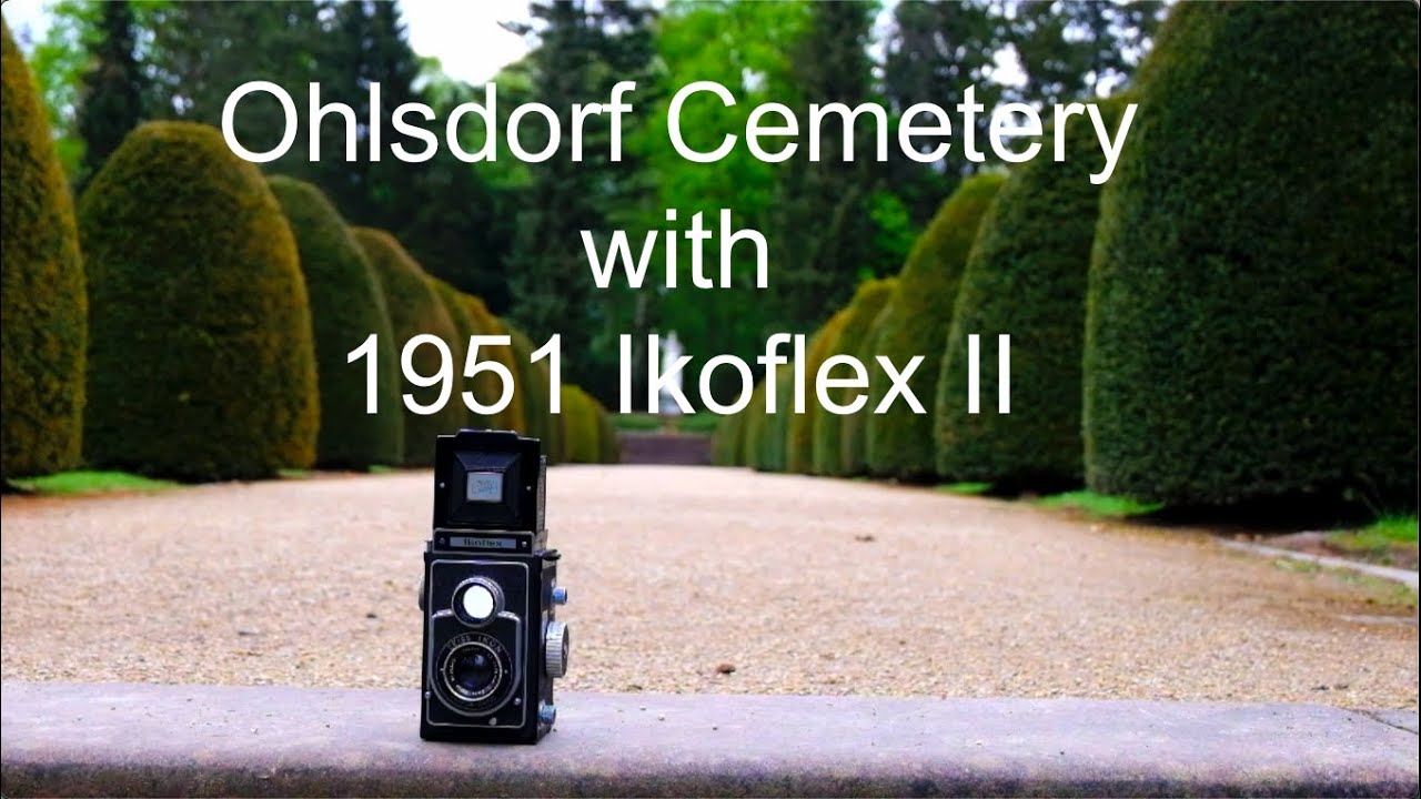 Ohlsdorf Cemetery with 1951 Ikoflex II (a)