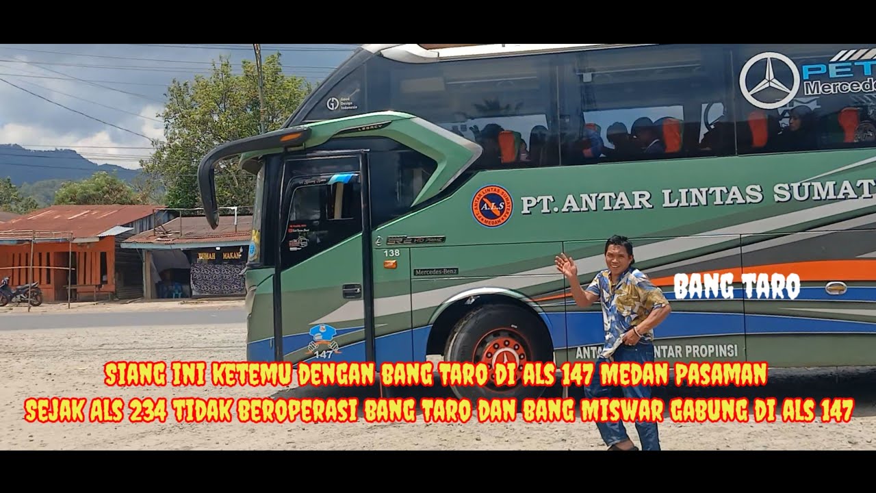 Siang ini ketemu dengan bang Taro ex crew als 234 saat ini naik di als 147 Pemain Medan Pasaman 