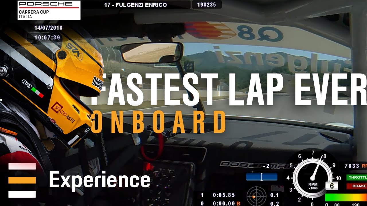 1'49.88 - ONBOARD Mugello Porsche Carrera Cup TRACK RECORD