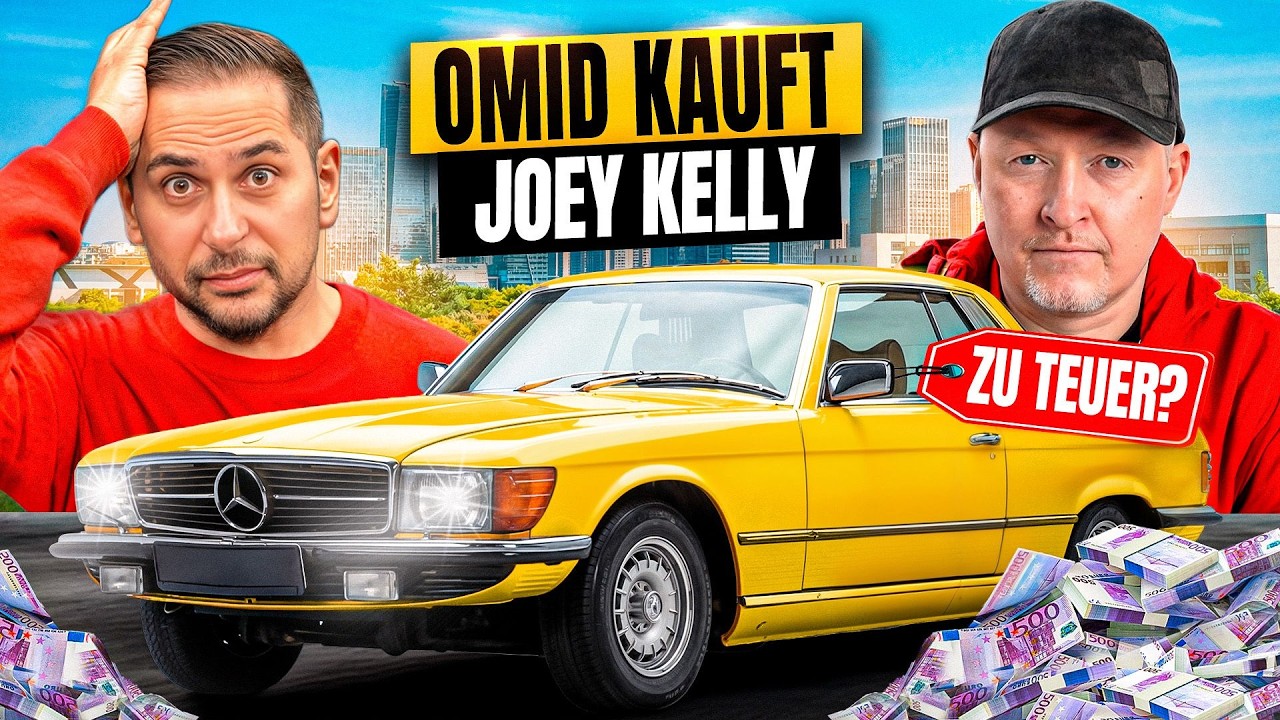 EINIGUNG UNMÖGLICH? JOEY KELLY verlangt Promi-Bonus für Schrottkiste! Omid Kauft Mercedes SLC!