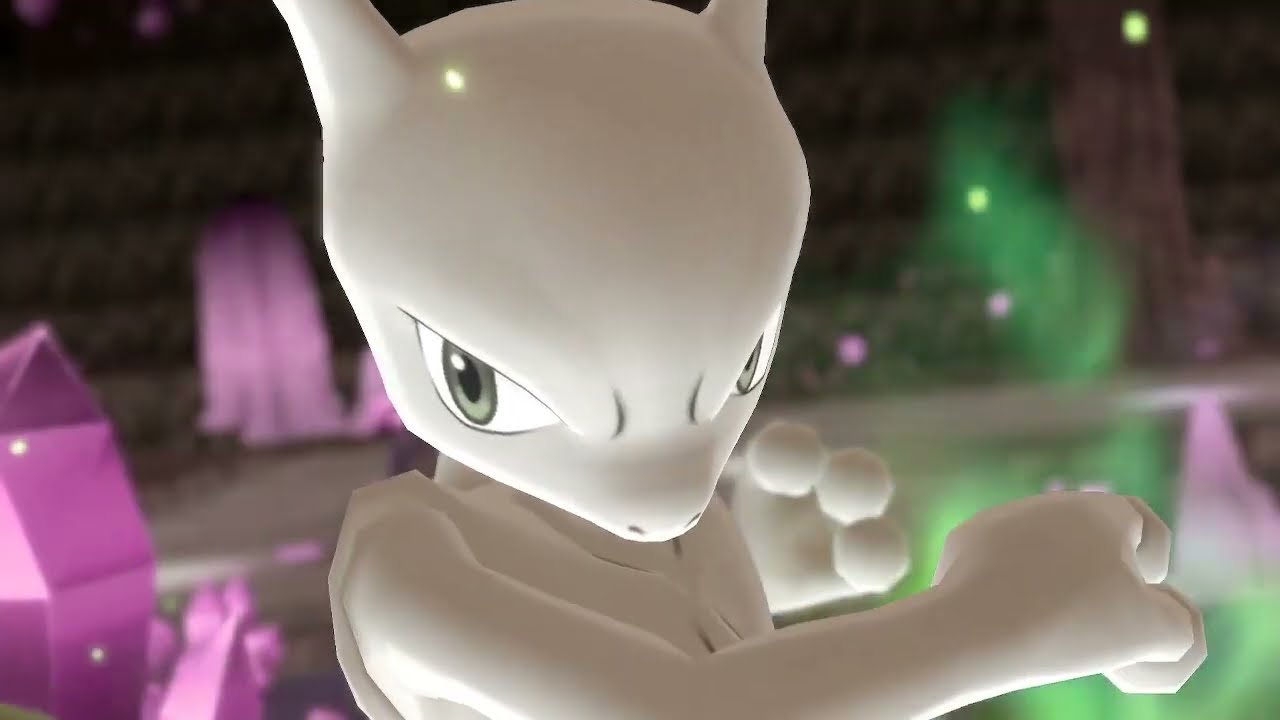Shiny Mewtwo ✨ after 303 encounters + Mega | Pok&eacute;mon Let's Go Pikachu