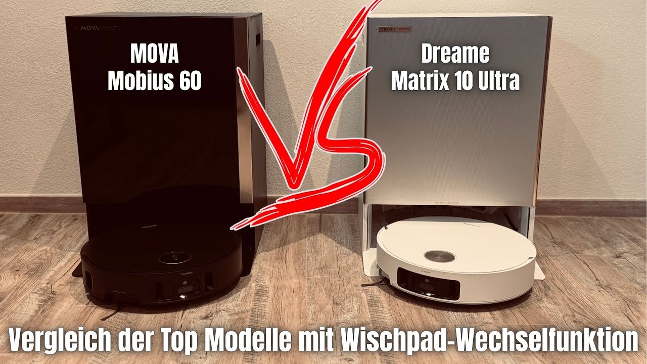 Vergleich der Top Modelle || MOVA Mobius 60 VS Dreame Matrix 10 Ultra