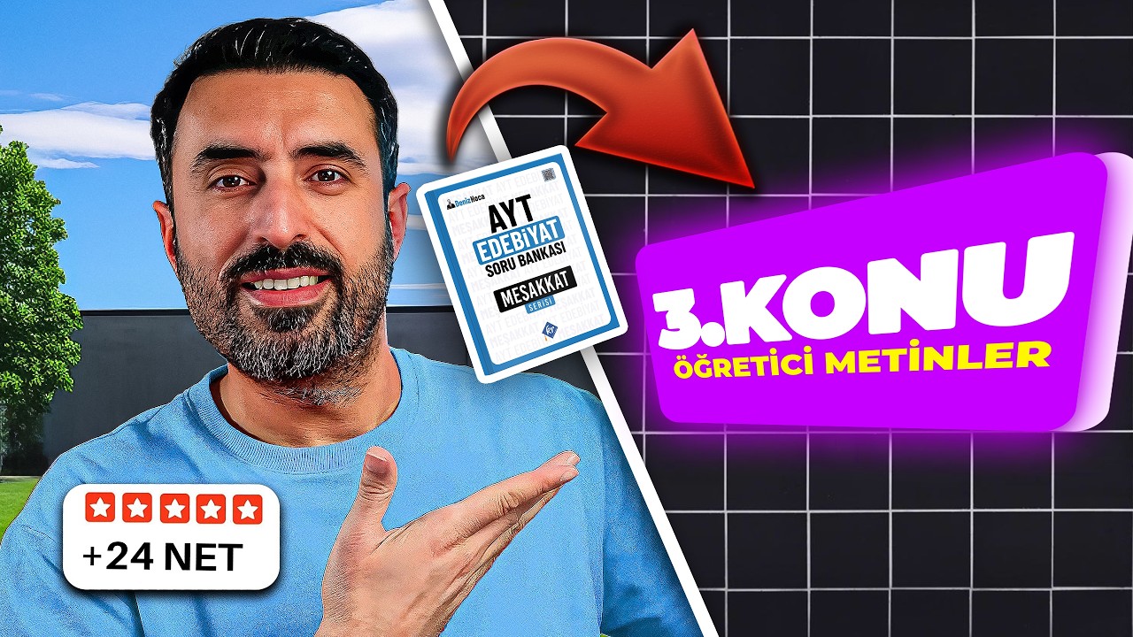 ÖĞRETİCİ METİNLER SORU ÇÖZÜMÜ | 3.Konu | 📌 2026 AYT Edebiyat Soru Bankası