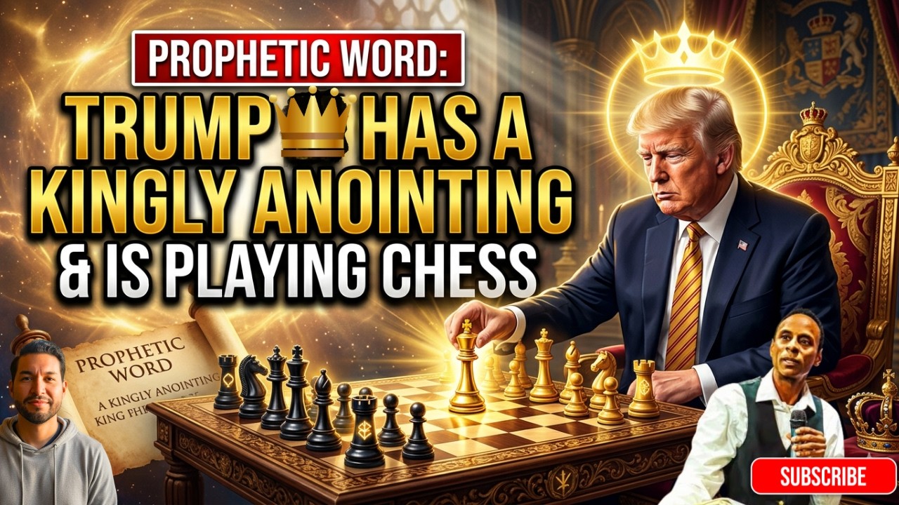 Пророческое слово 🔥 Трамп обладает царским помазанием и играет в 