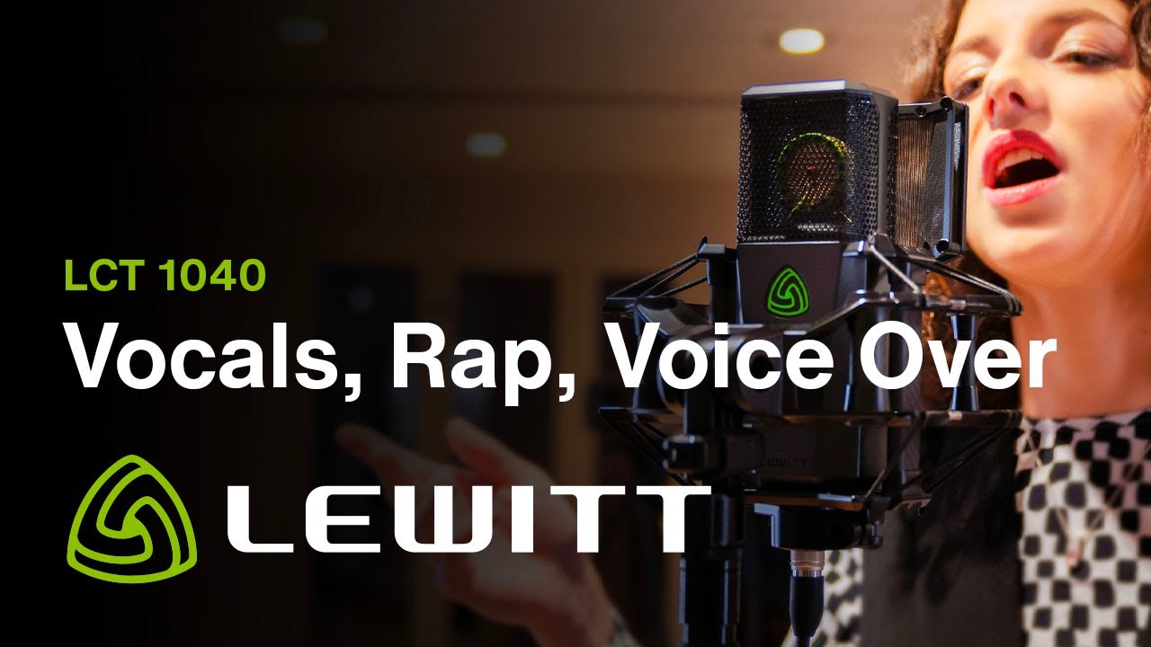 LCT 1040 - Vocals, Rap, and Voice Over - Sound Samples by LEWITT