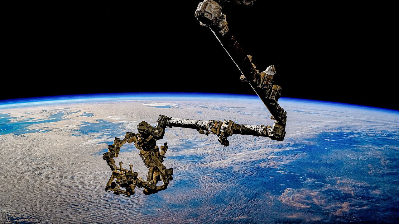 ISS Timelapse - SSRMS - Canadarm2 (22 Jul 2025)