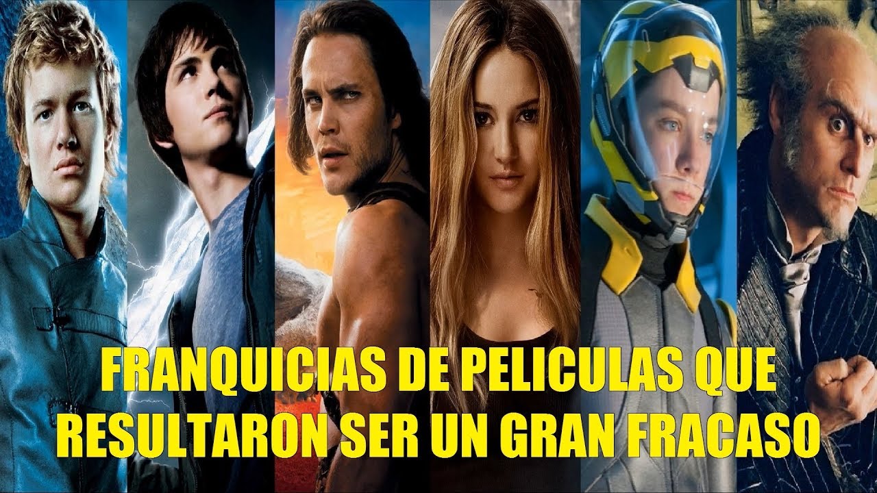 FRANQUICIAS DE PELÍCULAS QUE RESULTARON SER UN GRAN FRACASO