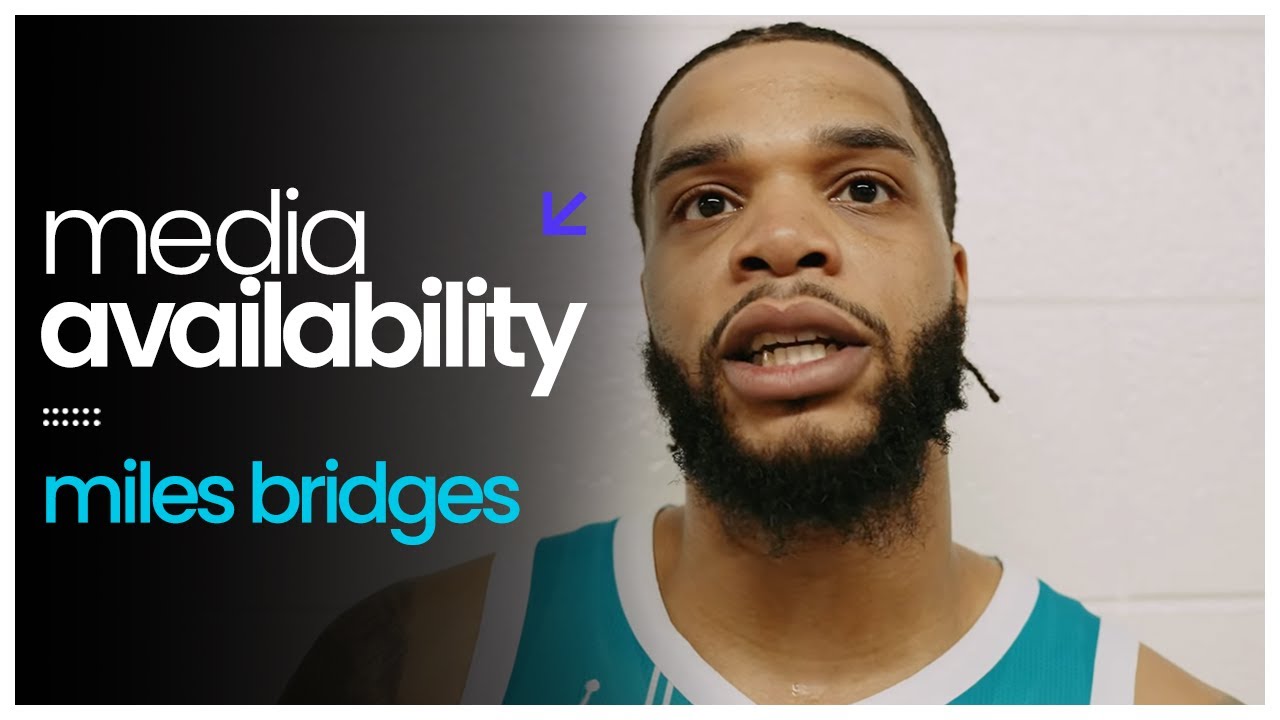 Hornets at Bulls: Miles Bridges Postgame Media Availability | 1/3/2026