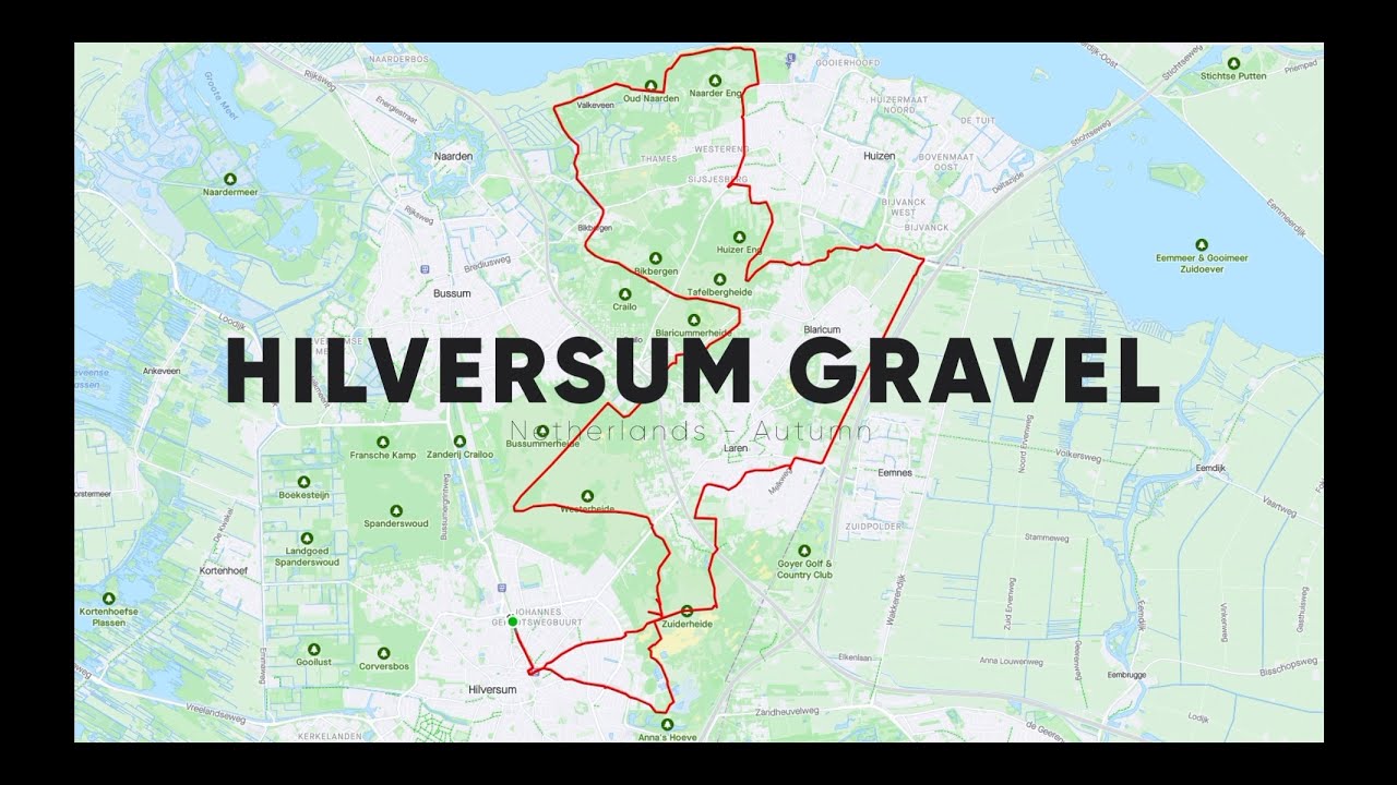 Hilversum Gravel Bike - Netherlands - Autumn