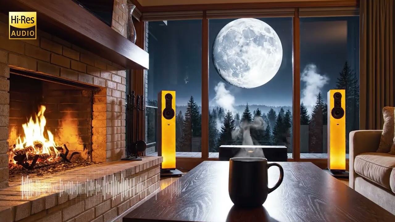 Tranquil Winter Flow: Gentle Acoustic Jazz & Coffee Vibes