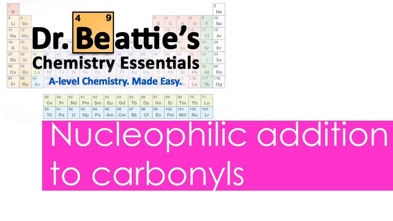Nucleophilic addition to carbonyls | A-level Chemistry | Year 1