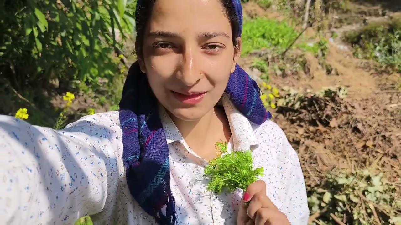 Aaj ye kitchan garden main kya ho gya😅💐