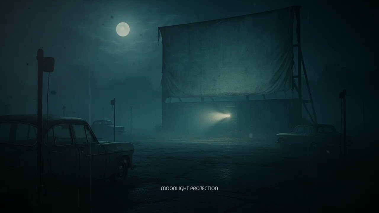 Empty Drive-In Theater • 1H Liminal Ambience