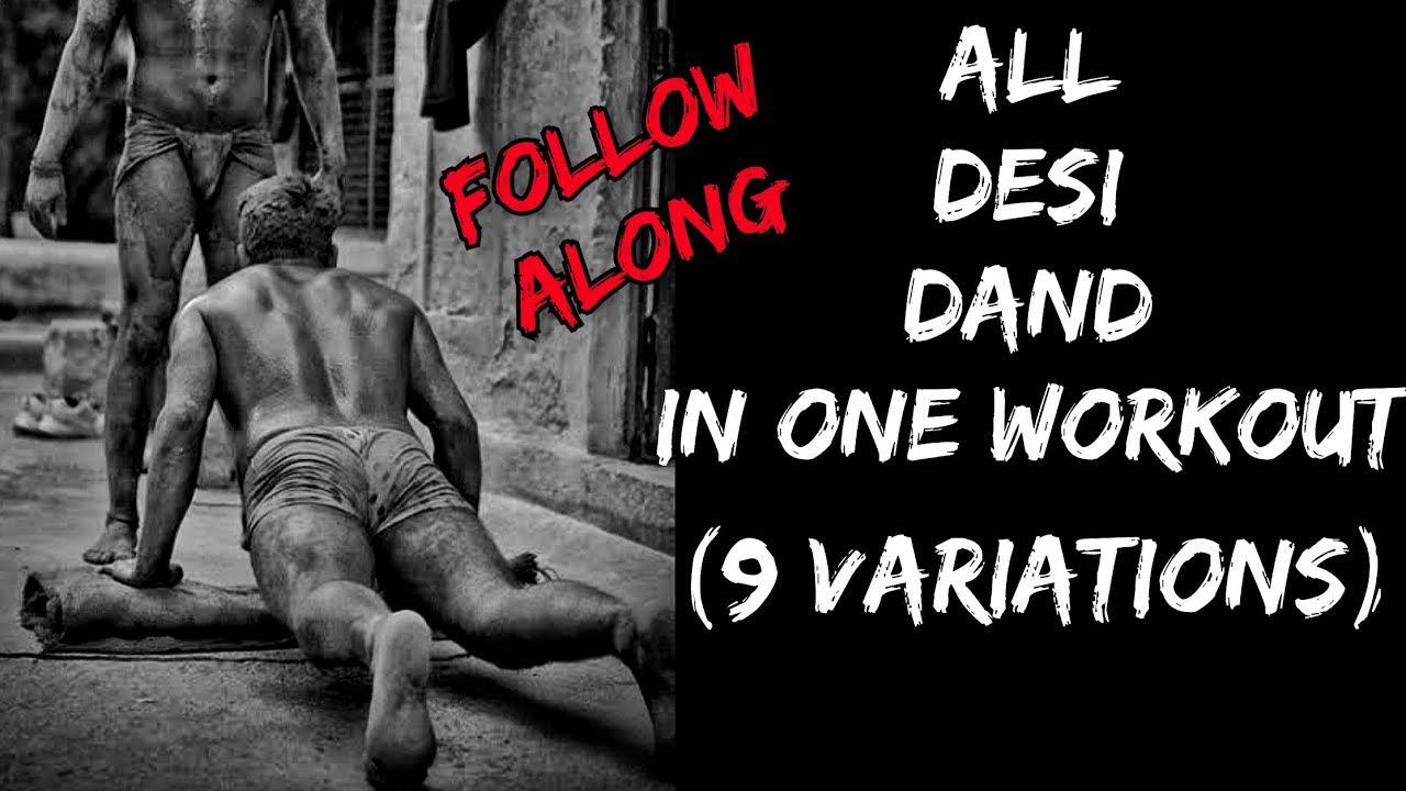 Killer Indian Push-ups Workout (Follow Along)9 DAND variations.