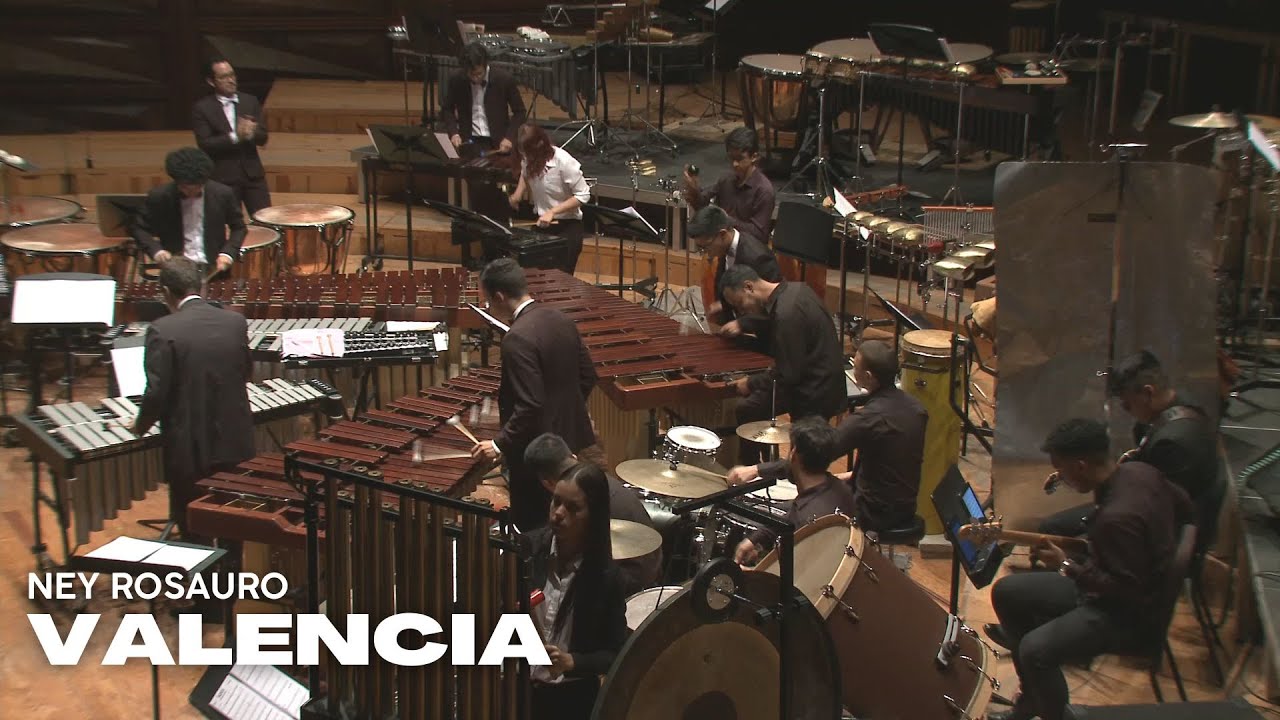 VALENCIA | Ney ROSAURO | Ensamble de Percusión CATATUMBO