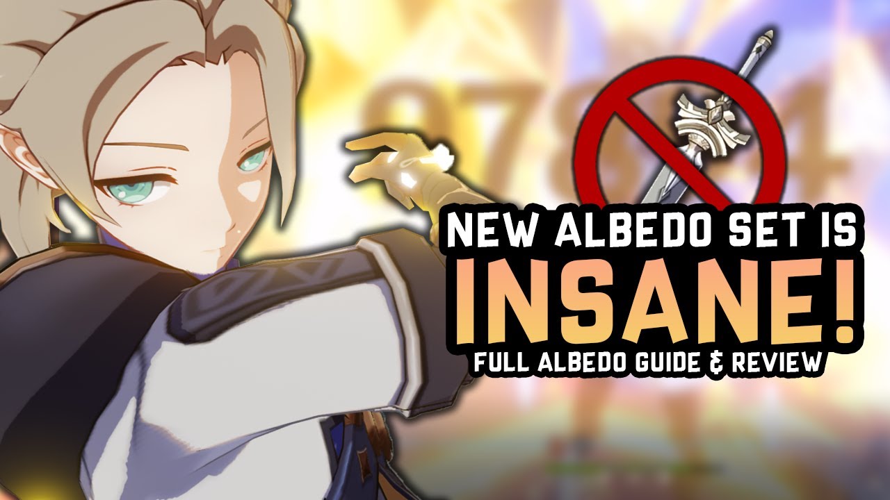 INSANE OFF-FIELD DAMAGE! Full Albedo DPS Guide & Review WITH CINNABAR SPINDLE [Best Teams & Build]