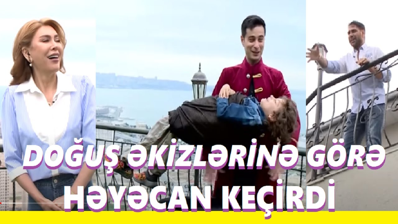 Xoşqədəm: Səni dovşana çevirək... Arda ilə Arın göylərdə uçdu! / Günaydın Azərbaycan 04.08.2023