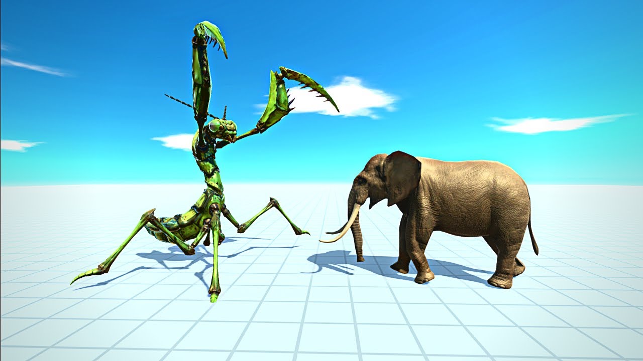 GIANT PRAYING MANTIS vs EVERY UNIT - Animal Revolt Battle Simulator